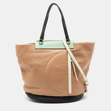 Marc by Marc Jacobs Multicolor Leather Front Zip Tote