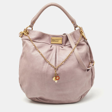 MARC BY MARC JACOBS Lilac Leather Classic Q Hillier Hobo