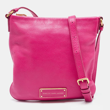 MARC BY MARC JACOBS Pink Leather Too Hot To Handle Sia Crossbody Bag