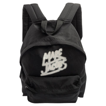Marc Jacobs Black Nylon Logo Backpack