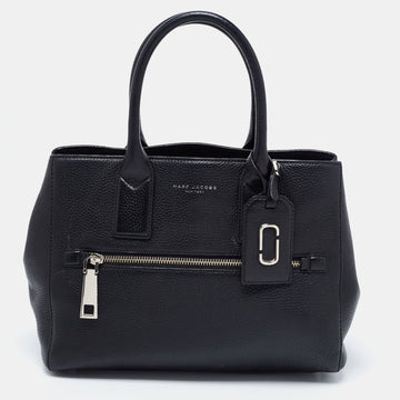 Marc Jacobs Black Leather Tote