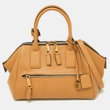MARC JACOBS Brown Leather Incognito Satchel