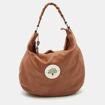 Mulberry Brown Leather Large Daria Hobo