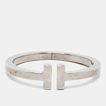 TIFFANY & CO. T Square Sterling Silver Bracelet