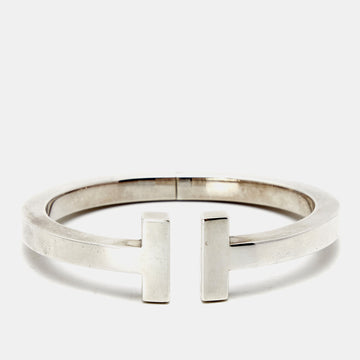 TIFFANY & CO. T Square Sterling Silver Bracelet