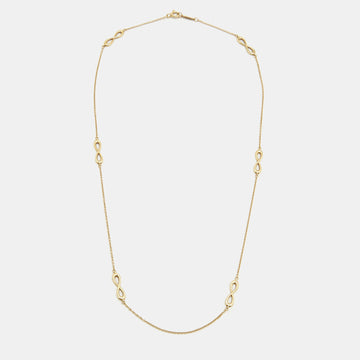Tiffany & Co. Infinity 18k Yellow Gold Necklace