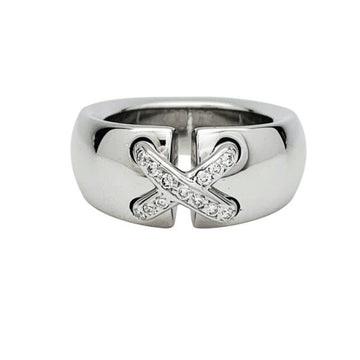 CHAUMET white gold and diamonds ring, Liens collection.