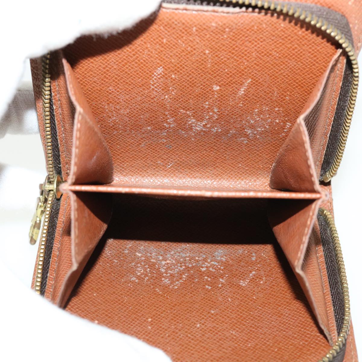 Louis Vuitton Bags | Louis Vuitton Monogram Compact Zip Wallet M61667 LV Auth 47161 | Color: Tan | Size: Os | Openforvintage's Closet