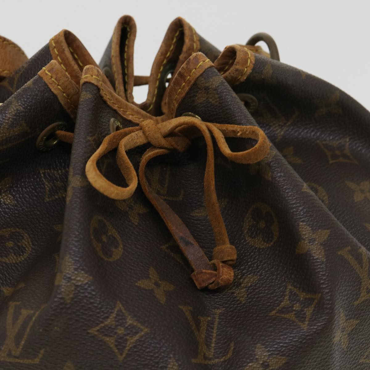 Louis Vuitton Petit Noe Monogram Canvas Shoulder Bag