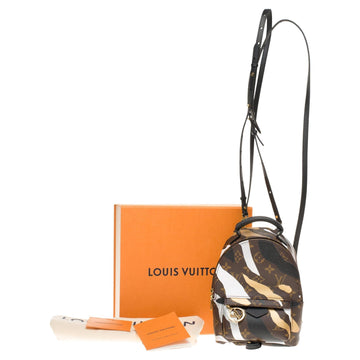 LOUIS VUITTON NEW LOL Limited Edition Palm Springs Mini backpack in brown canvas