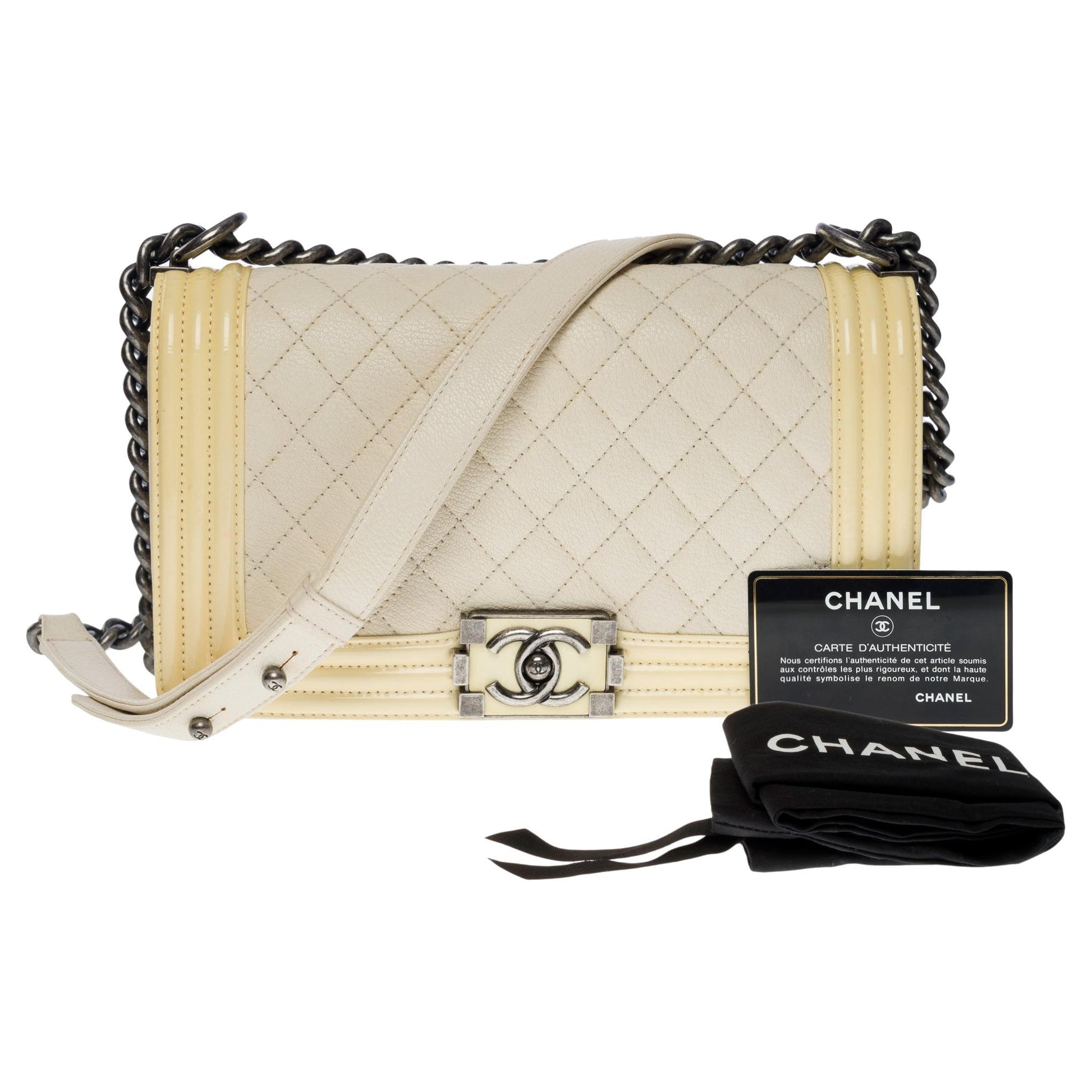 17C Chanel Rainbow Caviar Medium Classic Boy Flap Bag SHW – Boutique Patina