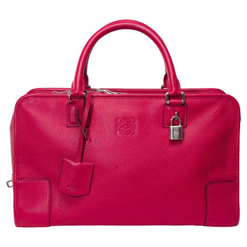 LOEWE Delightful Amazona 36 [GM] handbag in red leather, SHW