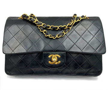CHANEL Vintage Classic Timeless Double Flap Lambskin 10
