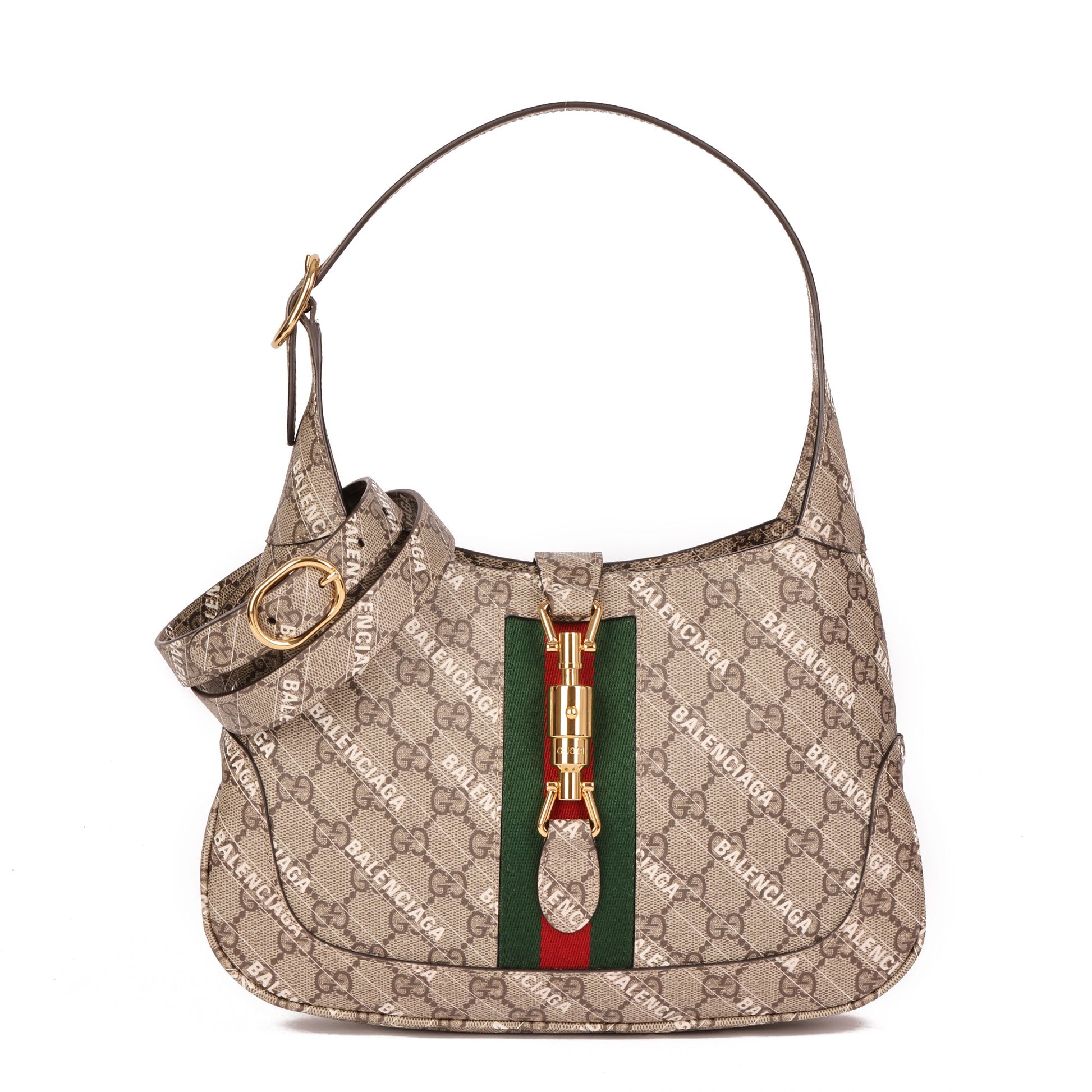 Cloth crossbody bag Gucci X Balenciaga Beige in Cloth - 26783422