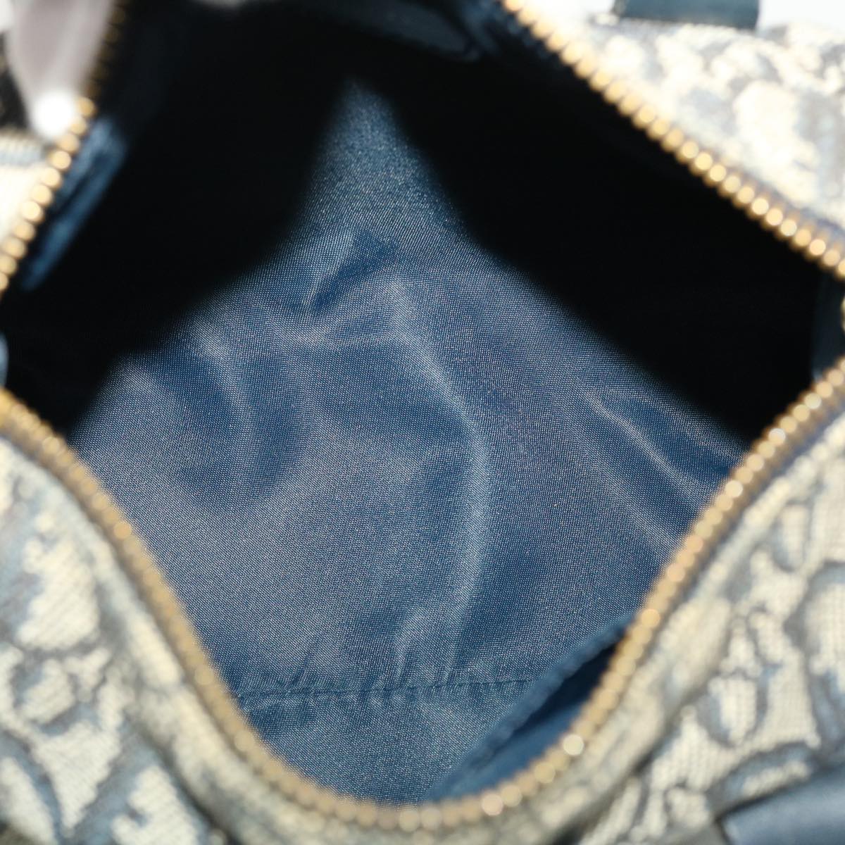 Christian Dior boston trotter bag Blue Cloth ref.93436 - Joli Closet
