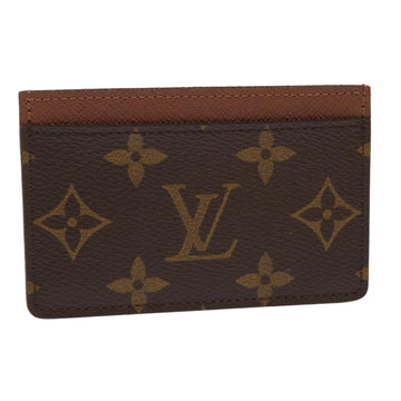 LOUIS VUITTON Monogram Porte Cartes Simple Card Case M61733 LV Auth yk7721