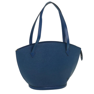 LOUIS VUITTON Epi Saint Jacques Shopping Shoulder Bag Blue M52275 LV Auth yk9094