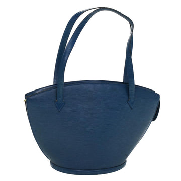 LOUIS VUITTON Epi Saint Jacques Shopping Shoulder Bag Blue M52275 LV Auth yk9215