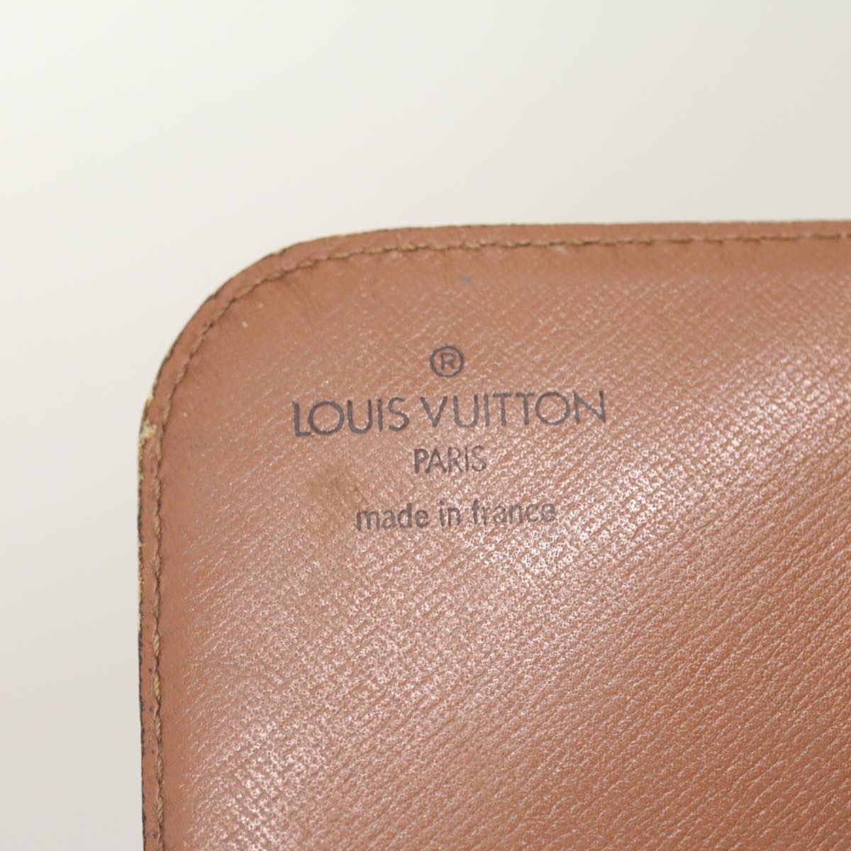 LOUIS VUITTON Monogram Cartouchiere GM Shoulder Bag Vintage M51252 LV yt875